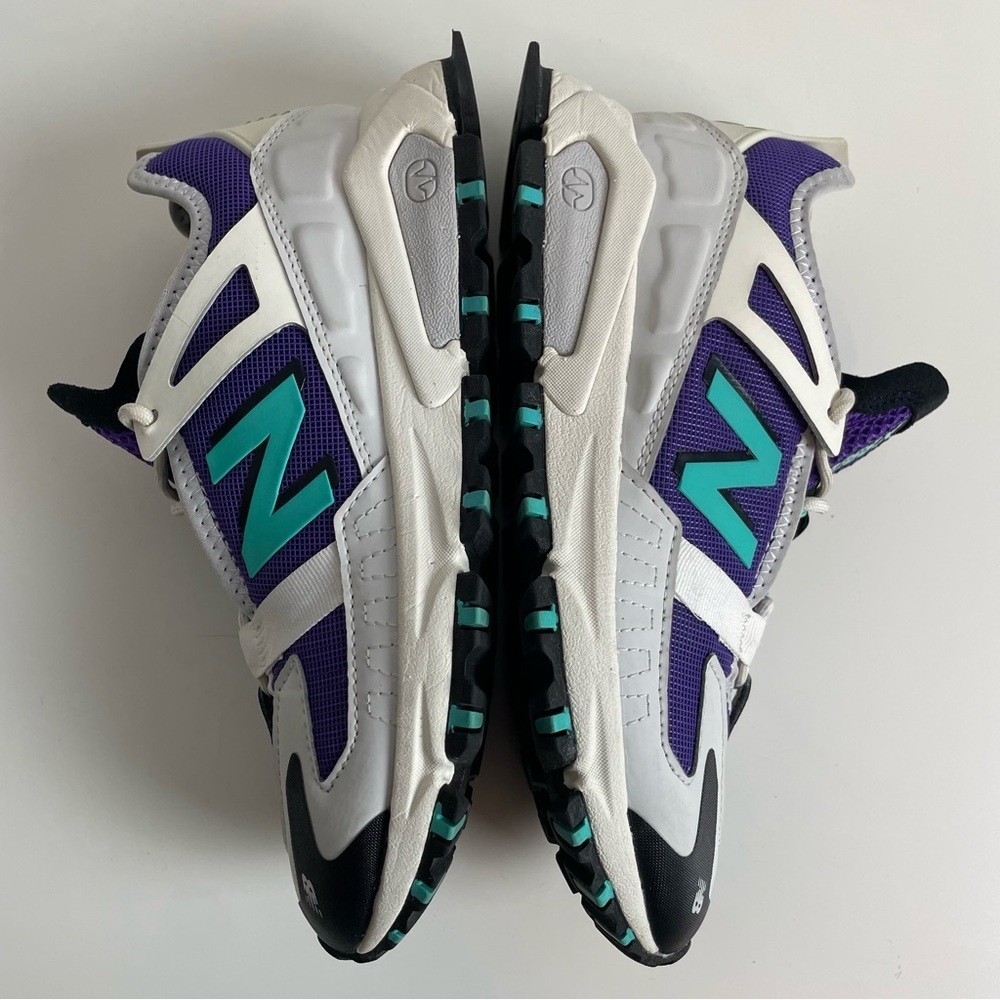 New Balance X-Racer Women’s Size 8B Running Shoes XRCT Teal Magnetic Blue Purple - Picture 8 of 13